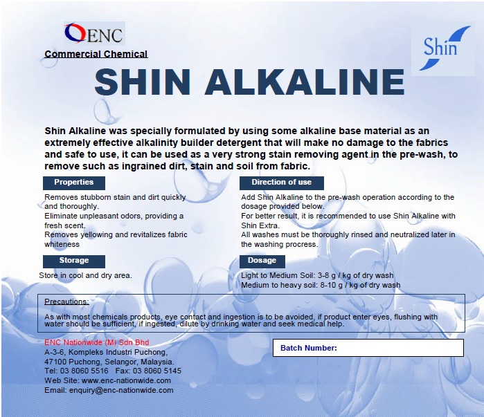 Laundry Alkaline Booster Powder